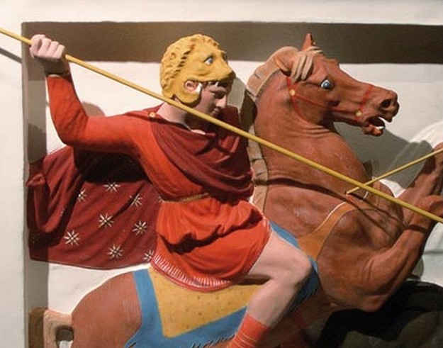 Los colores originales de las estatuas griegas y romanas