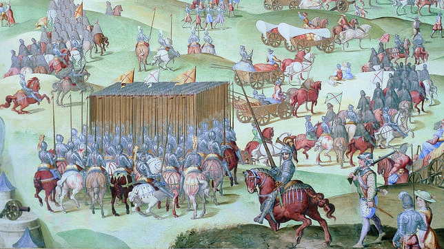 Resultado de imagen para Fotos de la Batalla de San QuintÃ­n.