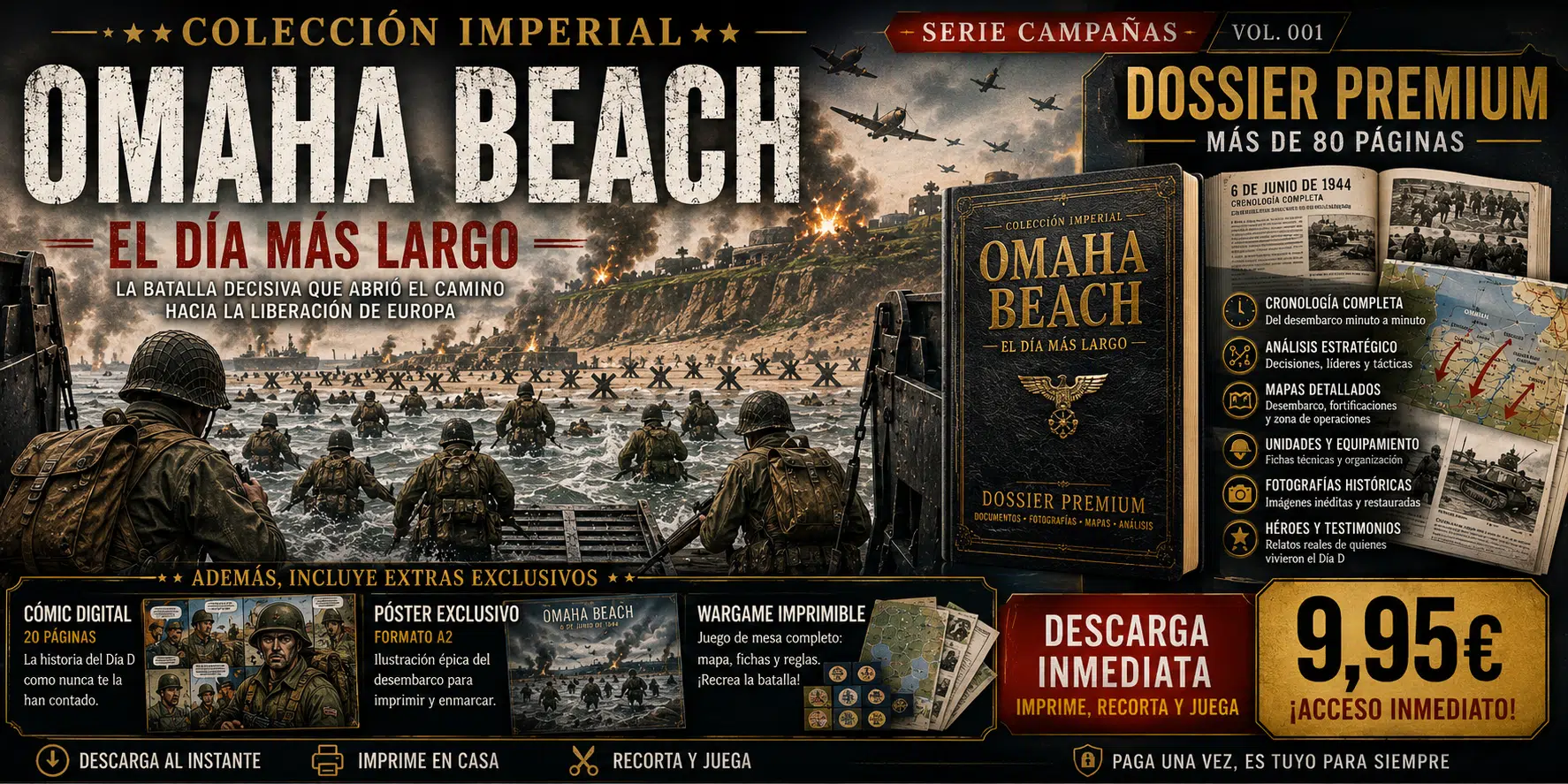 Revista de Historia Coleccion Imperial - Omaha Beach